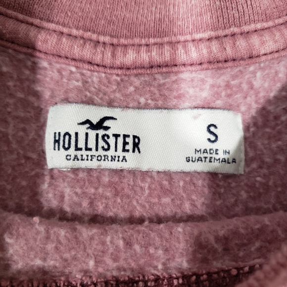Hollister Small Pink Crewneck Sweatshirt - Picture 2 of 8